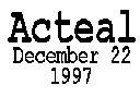 Acteal